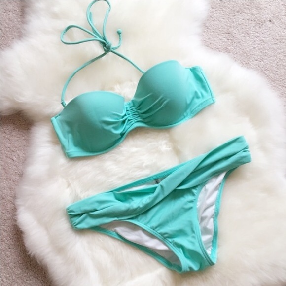 💝50% off!💝 VS Bandeau Bikini Set 32C, XS - Picture 1 of 4